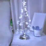 Arbre De Noel Blanc Lumineux 1