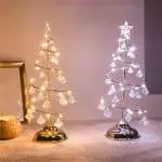 Arbre De Noel Blanc Lumineux 2