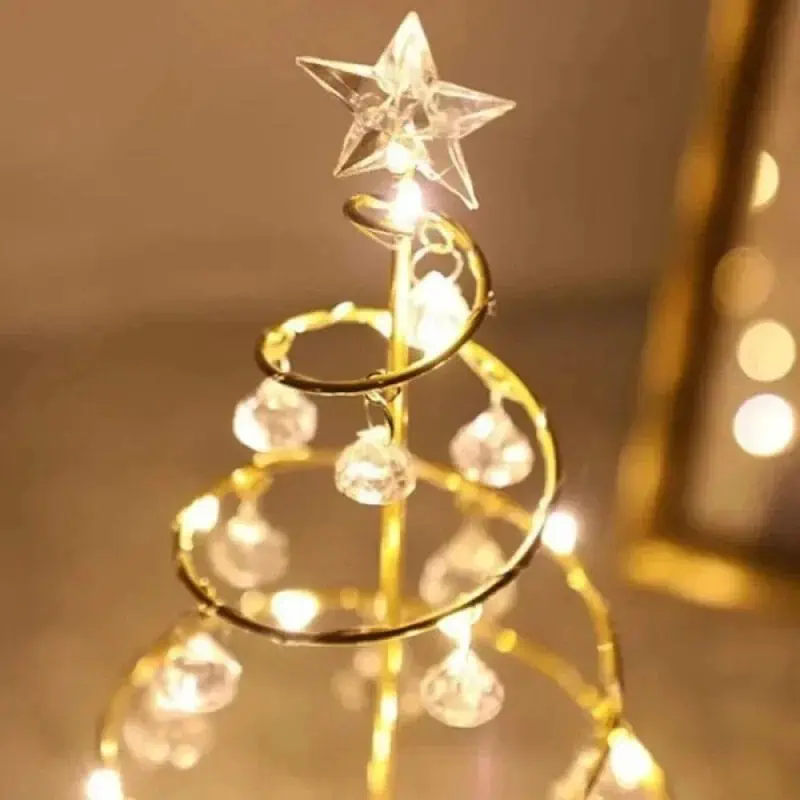 Arbre De Noel Blanc Lumineux 5