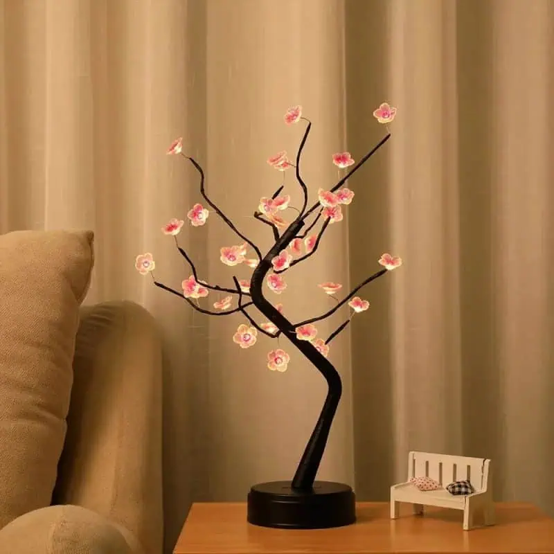 Arbre Lumineux Cerisier Rose 4