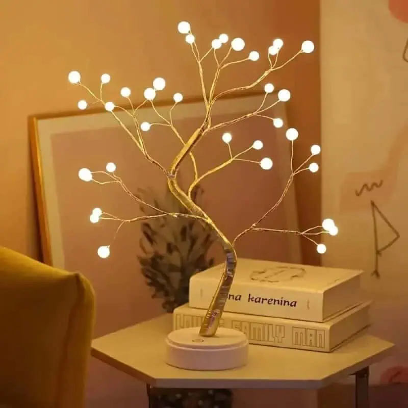 Arbre Lumineux Doré 4