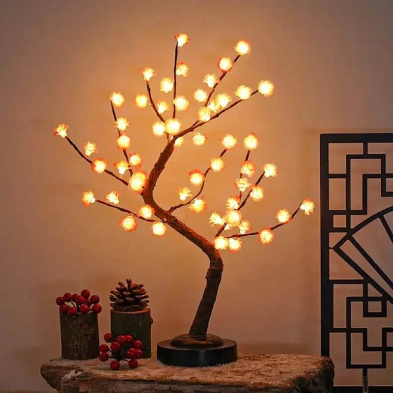 Arbre Lumineux Rose 2