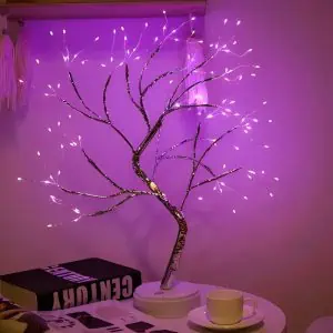 Arbre Lumineux Violet 1