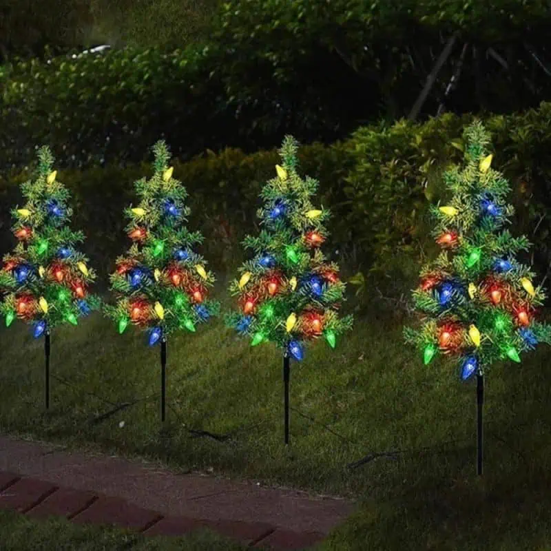 Sapin Lumineux Extérieur 2