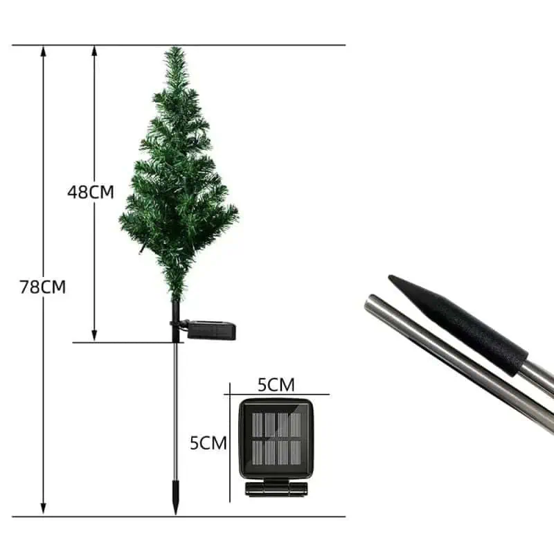 Sapin Lumineux Extérieur 4