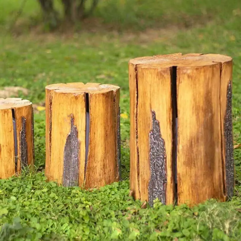 Tronc D'Arbre Lumineux 5