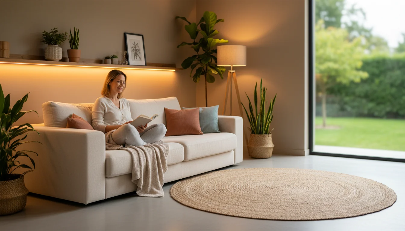 Quelle température de couleur choisir pour un salon zen - Image de couverture