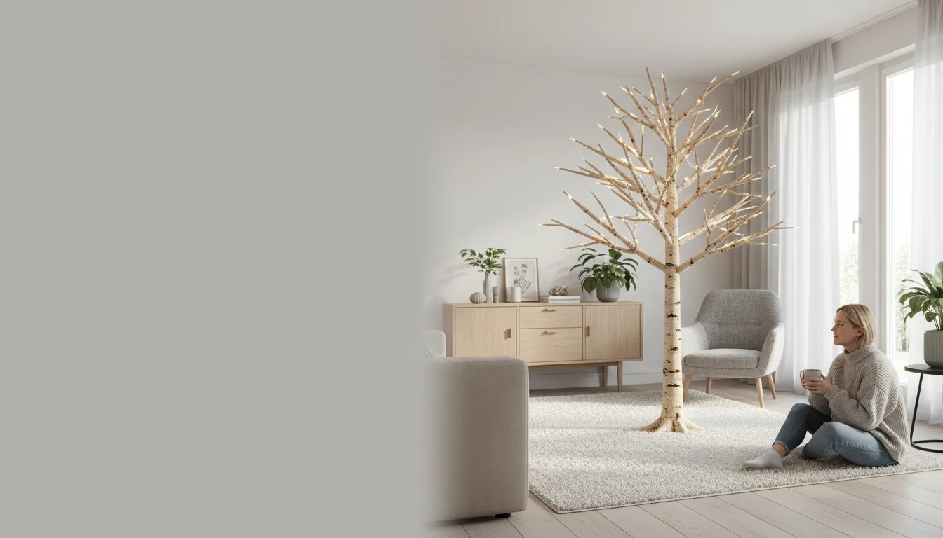 Style scandinave: intégrer un arbre lumineux naturel - Image de couverture